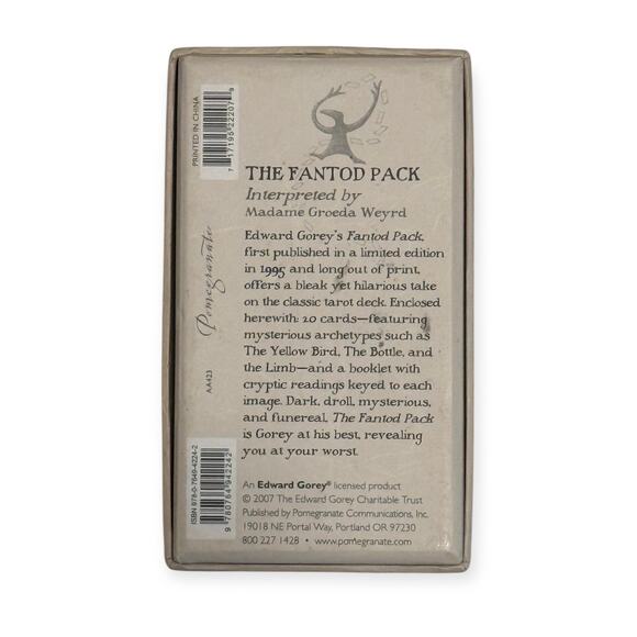 Fantod Pack By Edward Gorey Art Tarot Cards Booklet Limited Edition Archetypes - Picture 4 of 4